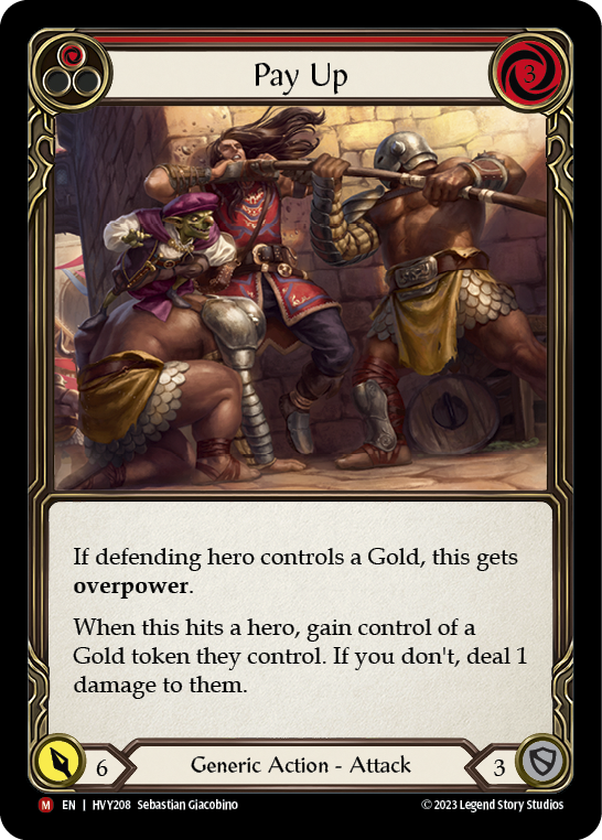 Pay Up [HVY208] (Heavy Hitters) | Good Games North