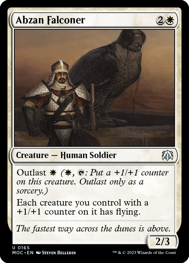 Abzan Falconer [March of the Machine Commander] | Good Games North