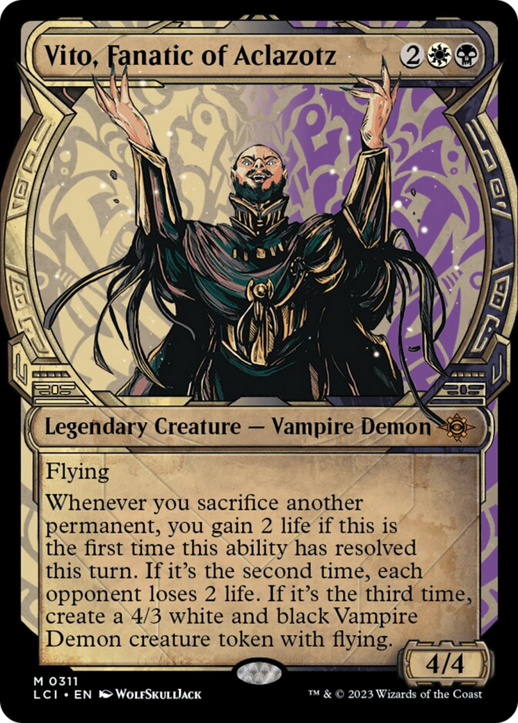 Vito, Fanatic of Aclazotz (Showcase) [The Lost Caverns of Ixalan] | Good Games North