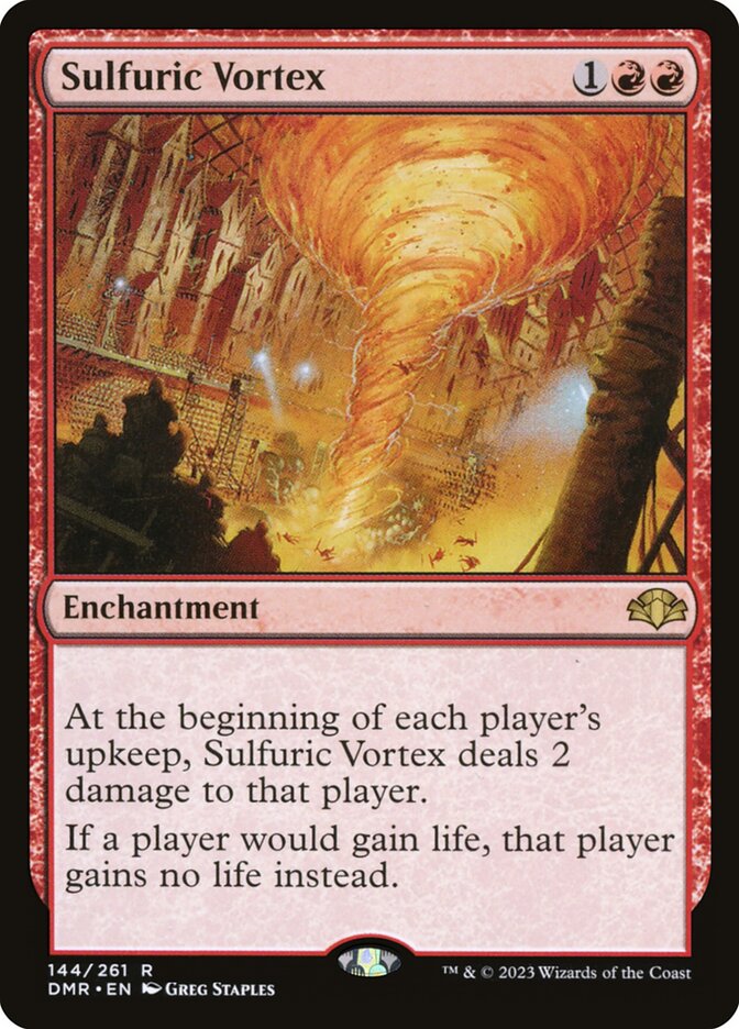 Sulfuric Vortex 144 (Dominaria Remastered)  - Foil | Good Games North