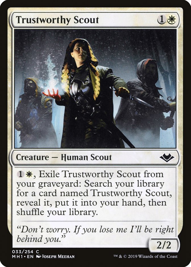 Trustworthy Scout [Modern Horizons] | Good Games North