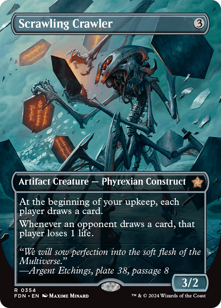 Scrawling Crawler (Borderless) [Foundations] | Good Games North