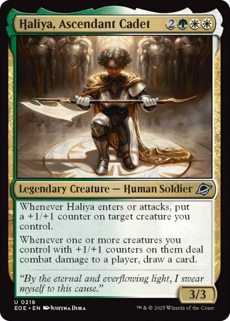 Haliya, Ascendant Cadet [Edge of Eternities] | Good Games North