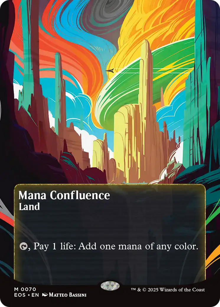 Mana Confluence (0070) (Borderless) [Edge of Eternities: Stellar Sights] | Good Games North