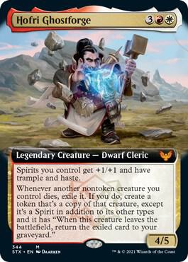 Hofri Ghostforge Extended Art (Strixhaven: School of Mages)  - Foil | Good Games North