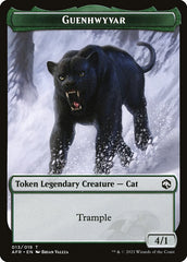 Devil // Guenhwyvar Double-Sided Token [Dungeons & Dragons: Adventures in the Forgotten Realms Tokens] | Good Games North