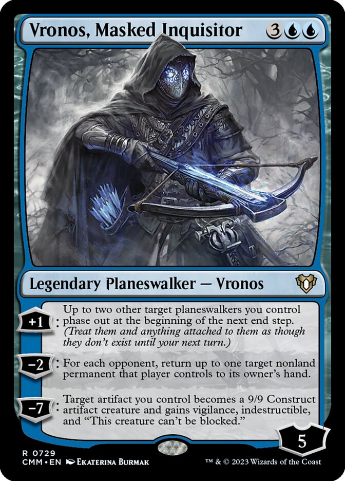 Vronos, Masked Inquisitor 729/451 (Commander Masters)  | Good Games North