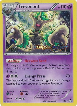 Trevenant (XY94) (Staff) [XY: Black Star Promos] | Good Games North