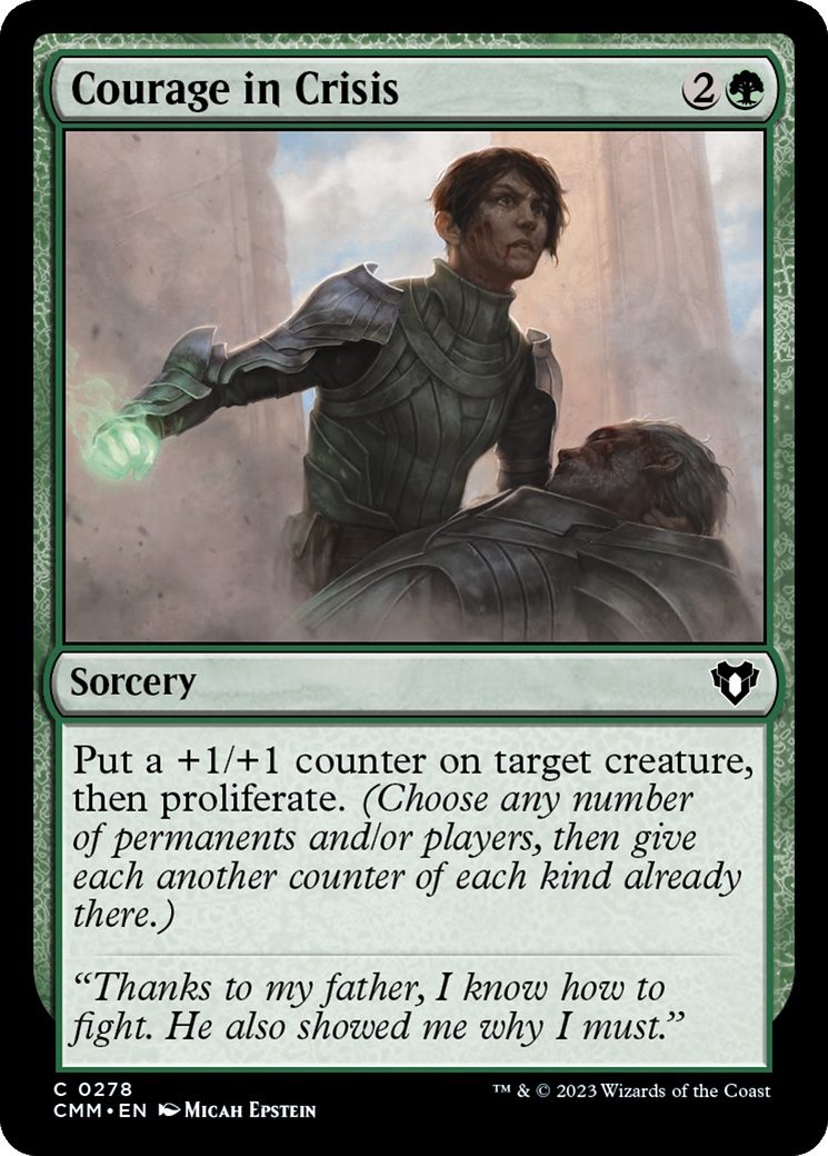 Courage in Crisis [Commander Masters] | Good Games North