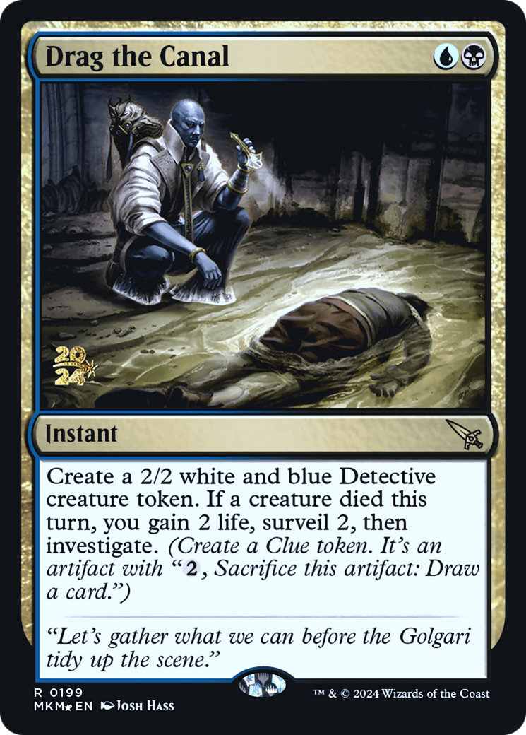 Drag the Canal [Murders at Karlov Manor Prerelease Promos] | Good Games North