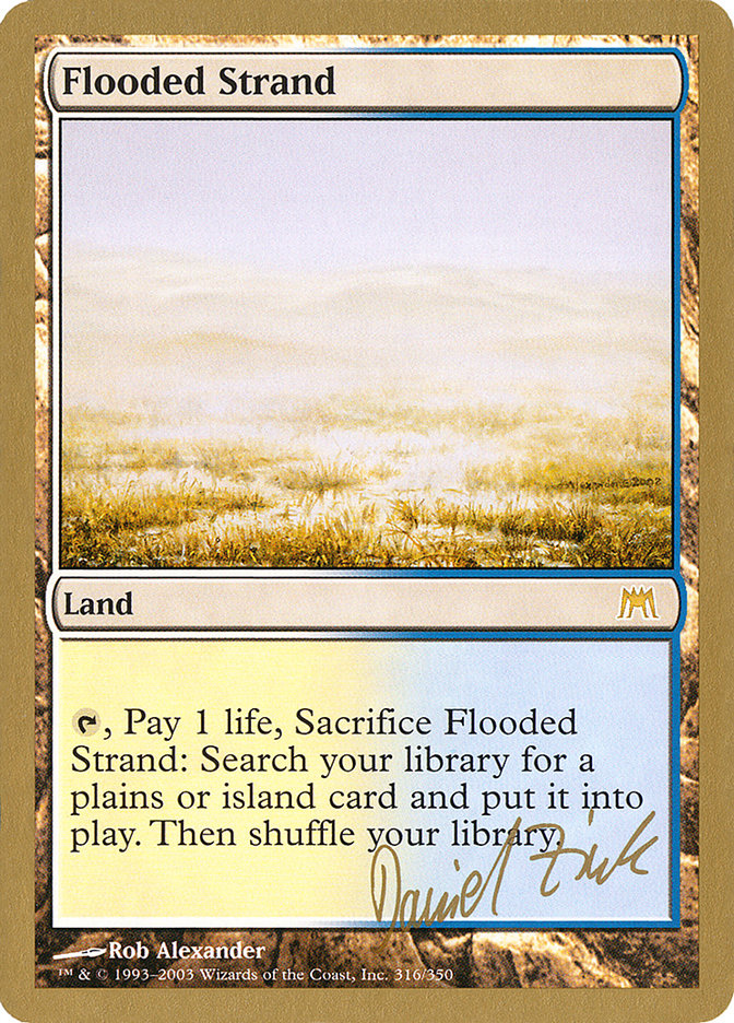 Flooded Strand (Daniel Zink) [World Championship Decks 2003] | Good Games North