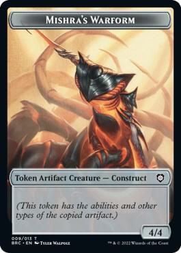 Mishras Warform Inkling Double sided Token (Commander: The Brothers' War)  | Good Games North