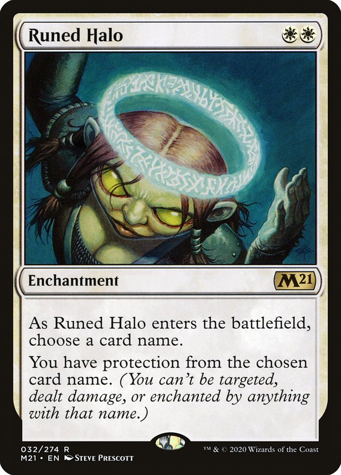 Runed Halo (Core Set 2021)  | Good Games North