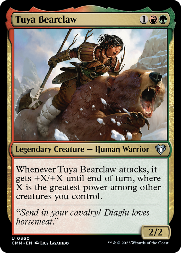 Tuya Bearclaw [Commander Masters] | Good Games North