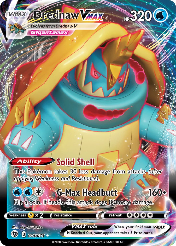 Drednaw VMAX (015/073) [Sword & Shield: Champion's Path] | Good Games North