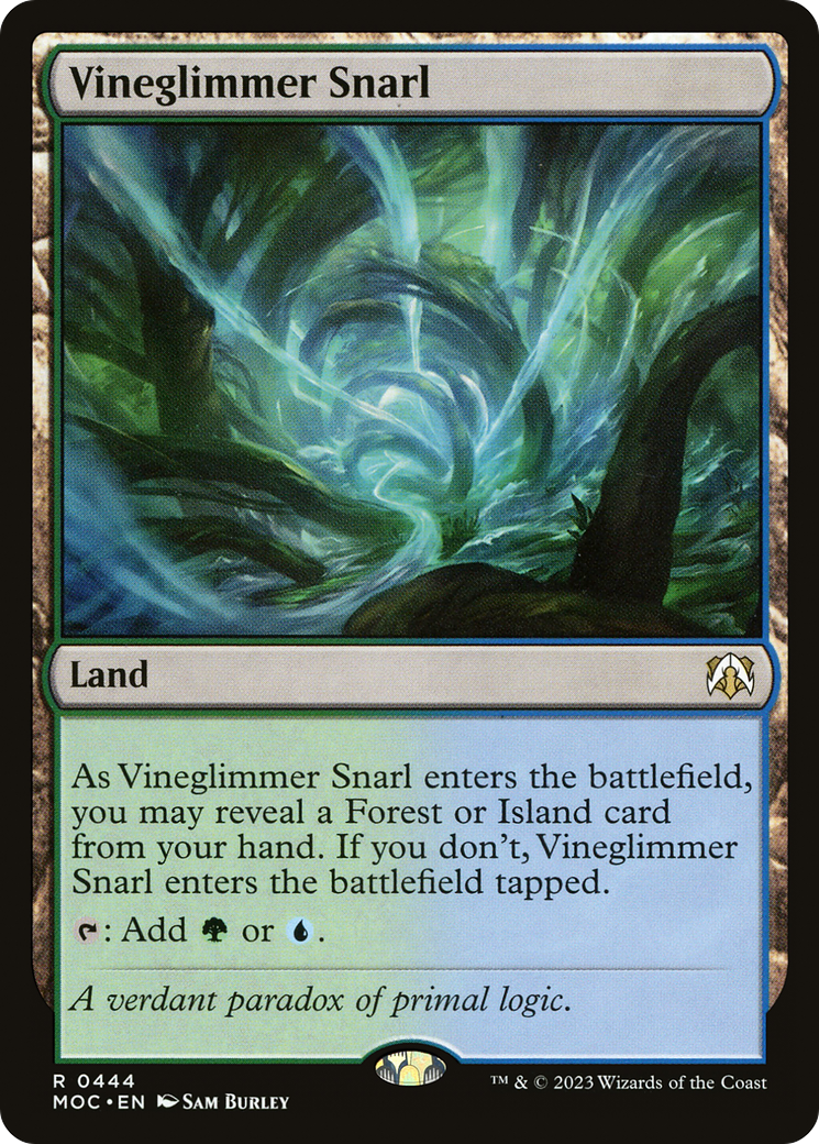 Vineglimmer Snarl [March of the Machine Commander] | Good Games North