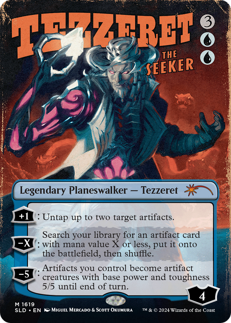 Tezzeret the Seeker (1619) [Secret Lair Drop Series] | Good Games North