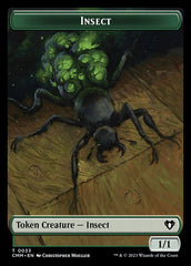 Eldrazi Spawn // Insect Double-Sided Token [Commander Masters Tokens] | Good Games North