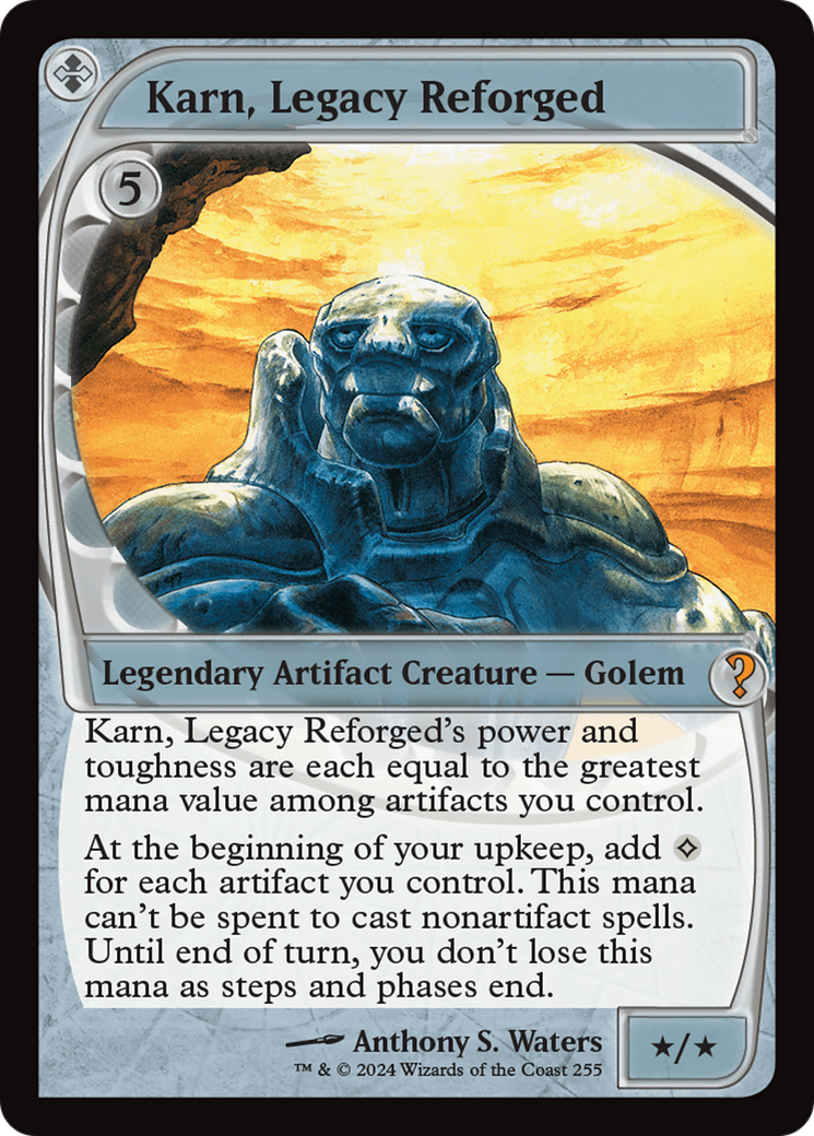 Karn, Legacy Reforged (Future Sight) [Mystery Booster 2] | Good Games North