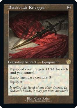 Blackblade Reforged 6 (The Brothers' War: Retro Frame Artifacts)  - Foil | Good Games North