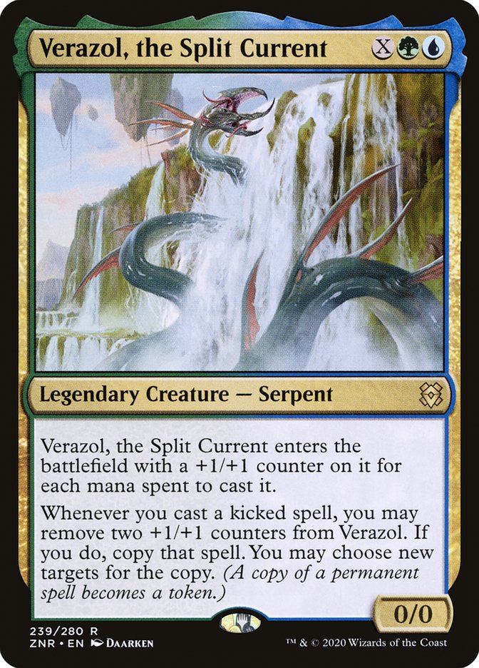 Verazol, the Split Current (Zendikar Rising)  | Good Games North