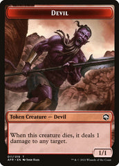 Devil // Faerie Dragon Double-Sided Token [Dungeons & Dragons: Adventures in the Forgotten Realms Tokens] | Good Games North