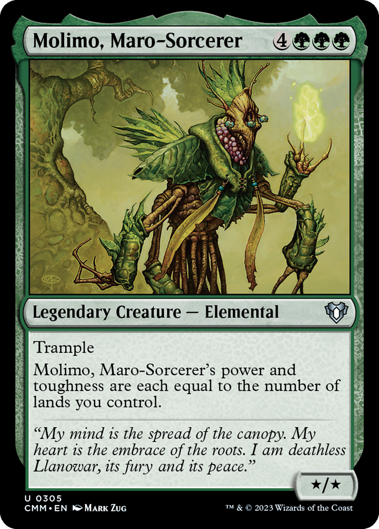 Molimo, Maro-Sorcerer [Commander Masters] | Good Games North