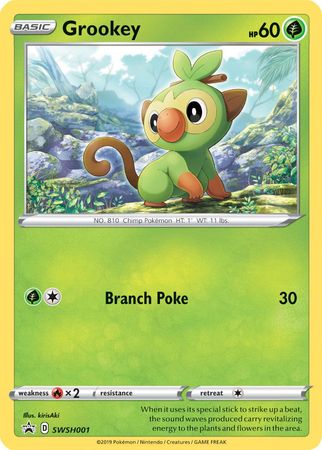 Grookey (SWSH001) [Sword & Shield: Black Star Promos] | Good Games North