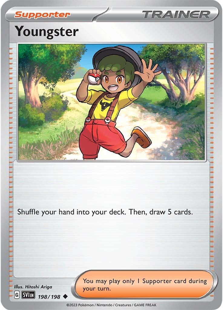 Youngster (198/198) [Scarlet & Violet: Base Set] | Good Games North