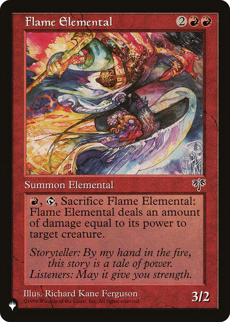 Flame Elemental [The List] | Good Games North