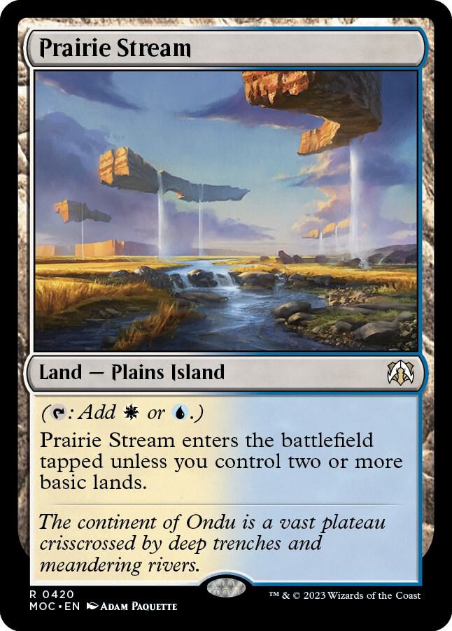 Prairie Stream (Commander: March of the Machine)  | Good Games North