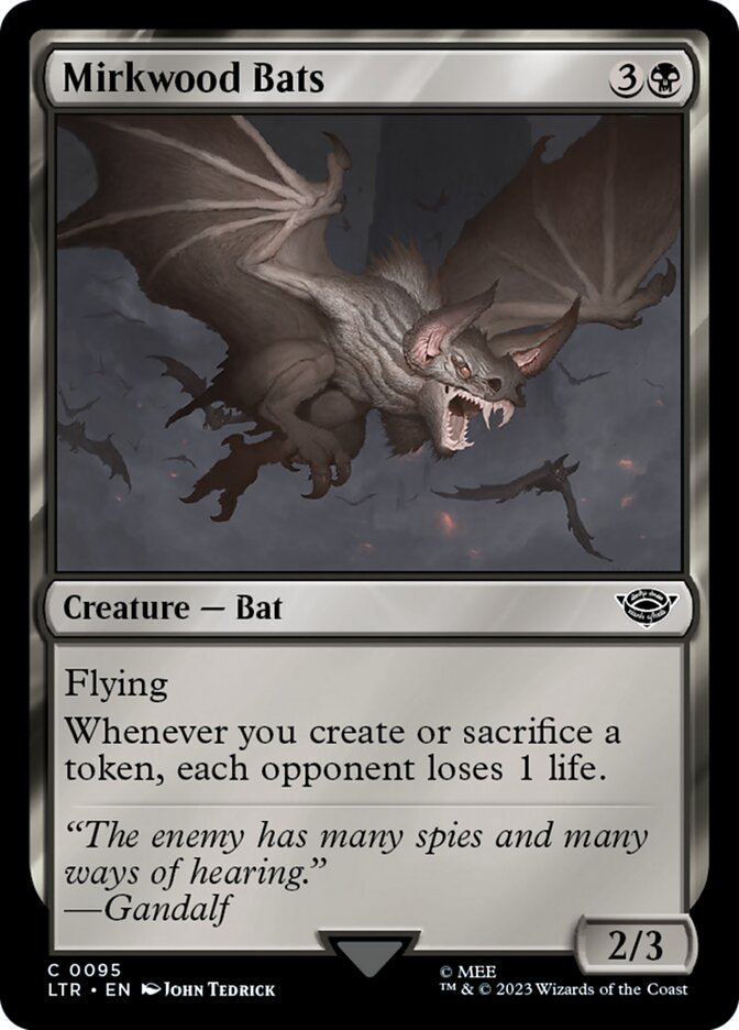 Mirkwood Bats (Universes Beyond: The Lord of the Rings: Tales of Middle-earth)  | Good Games North