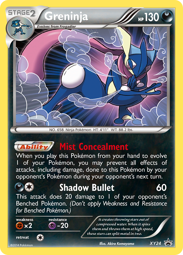 Greninja (XY24) [XY: Black Star Promos] | Good Games North