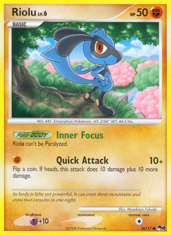 Riolu (16/17) [POP Series 8] | Good Games North