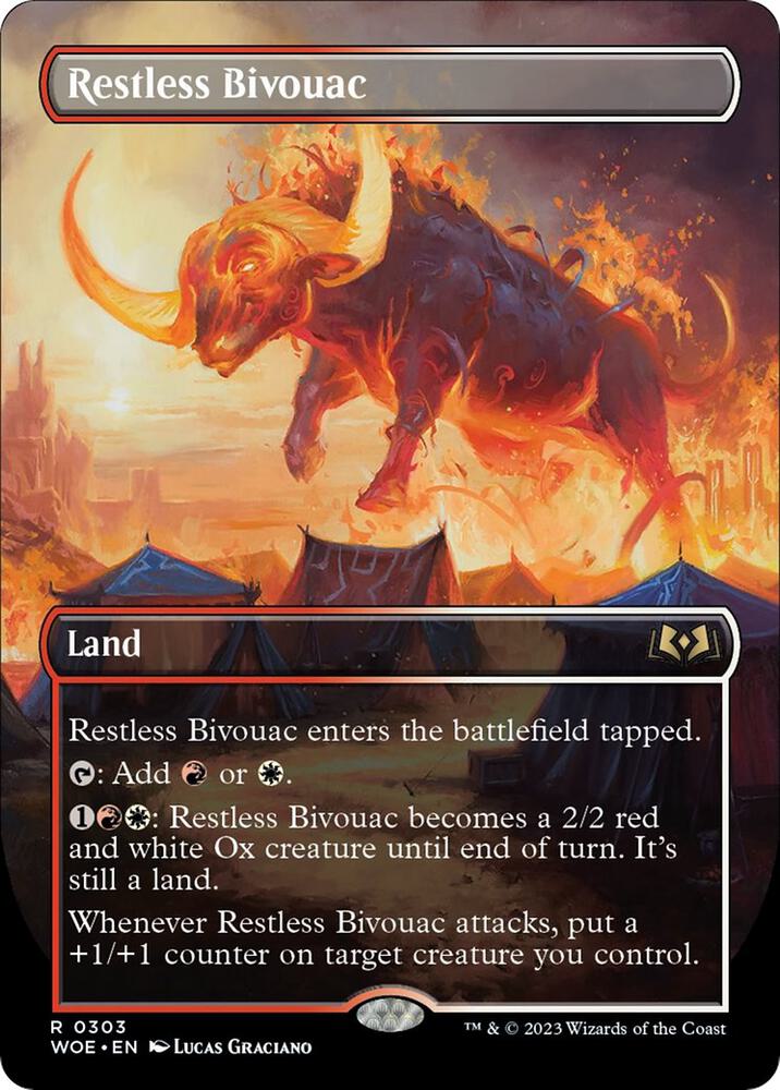 Restless Bivouac Borderless (Wilds of Eldraine)  | Good Games North