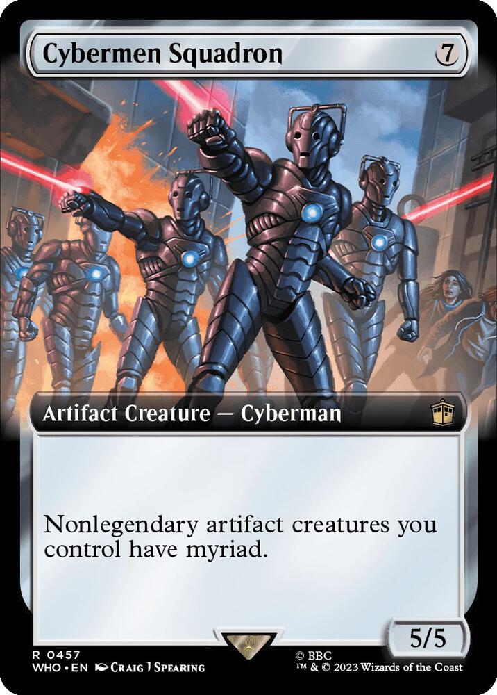 Cybermen Squadron 457 (Universes Beyond: Doctor Who)  - Foil | Good Games North