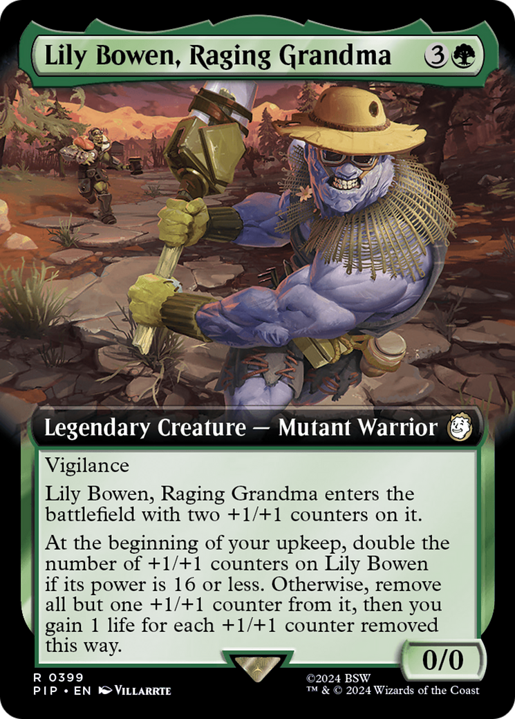 Lily Bowen, Raging Grandma (Extended Art) [Fallout] | Good Games North