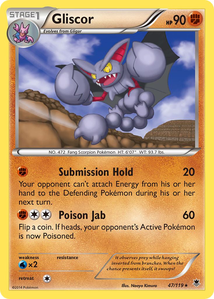 Gliscor (47/119) [XY: Phantom Forces] | Good Games North
