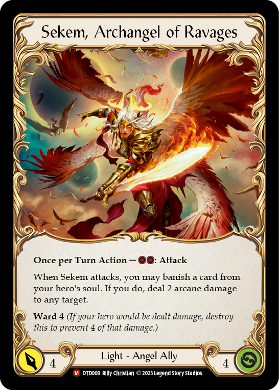 Figment of Ravages // Sekem, Archangel of Ravages [DTD008] (Dusk Till Dawn) | Good Games North