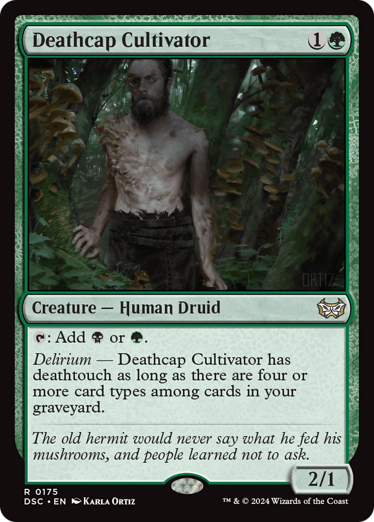 Deathcap Cultivator [Duskmourn: House of Horror Commander] | Good Games North