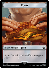 Alien Warrior // Food (0027) Double-Sided Token [Doctor Who Tokens] | Good Games North
