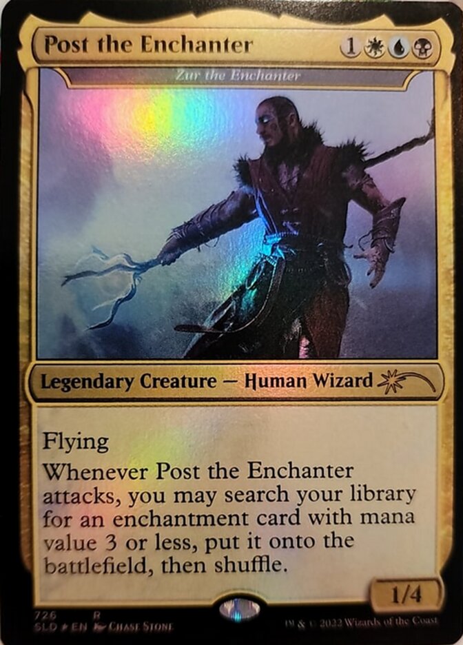 Zur the Enchanter - Post the Enchanter [Secret Lair Drop Promos] | Good Games North