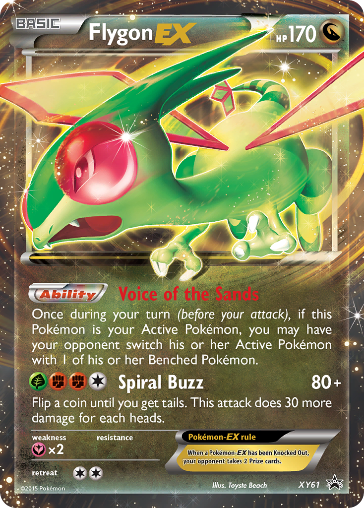 Flygon EX (XY61) [XY: Black Star Promos] | Good Games North
