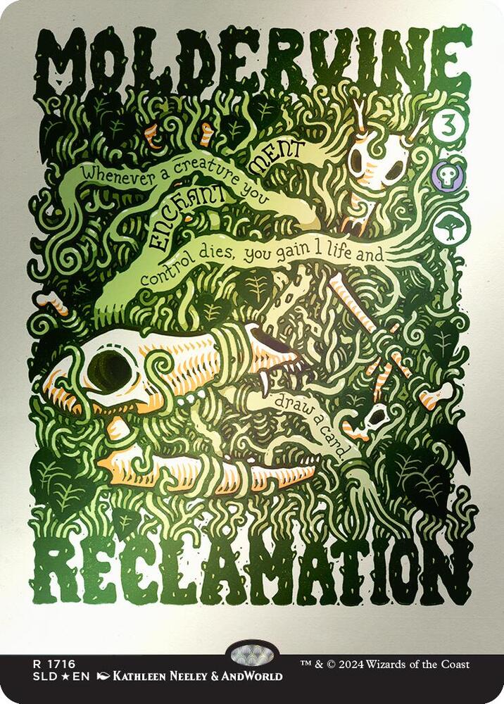 Moldervine Reclamation 1716 (Secret Lair Drop Series)  - Borderless Rainbow Foil | Good Games North