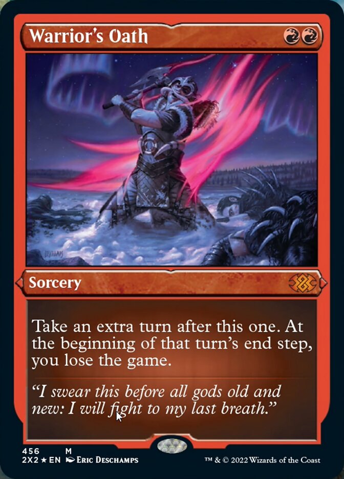 Warrior's Oath (Foil Etched) [Double Masters 2022] | Good Games North