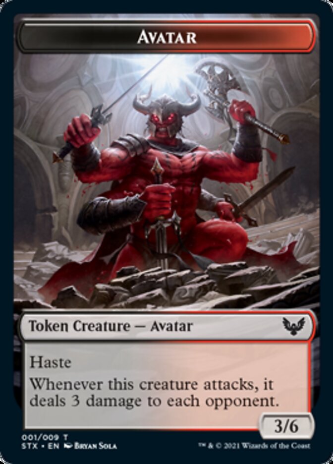 Avatar Token [Strixhaven: School of Mages Tokens] | Good Games North