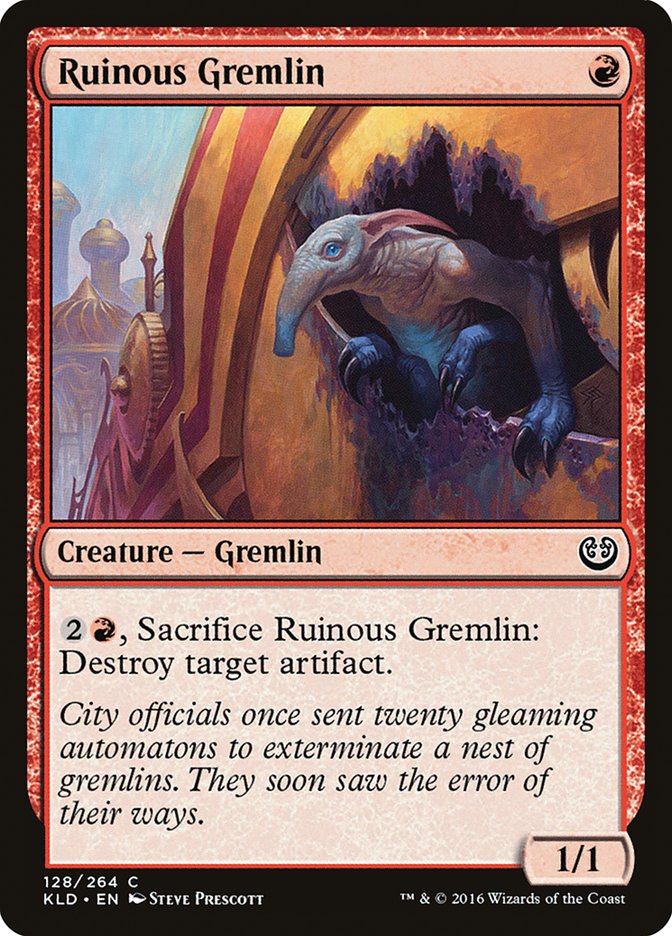 Ruinous Gremlin [Kaladesh] | Good Games North