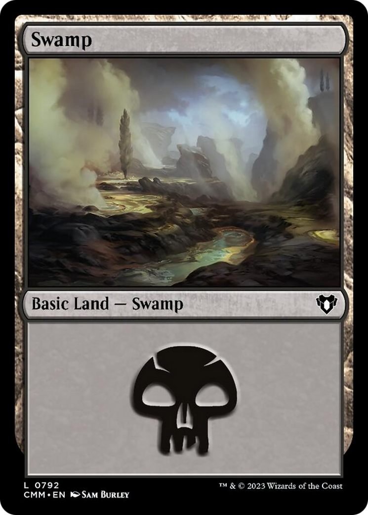 Swamp (792) [Commander Masters] | Good Games North