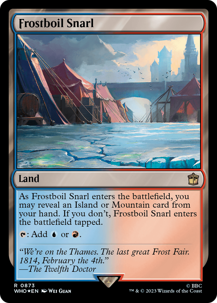 Frostboil Snarl (Surge Foil) [Doctor Who] | Good Games North