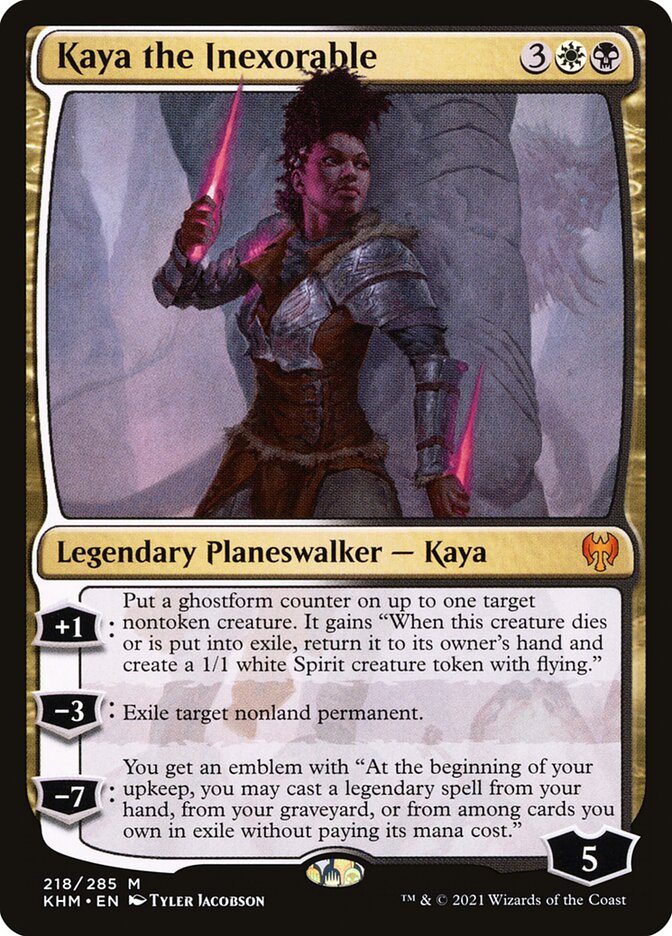 Kaya the Inexorable (Kaldheim)  - Foil | Good Games North